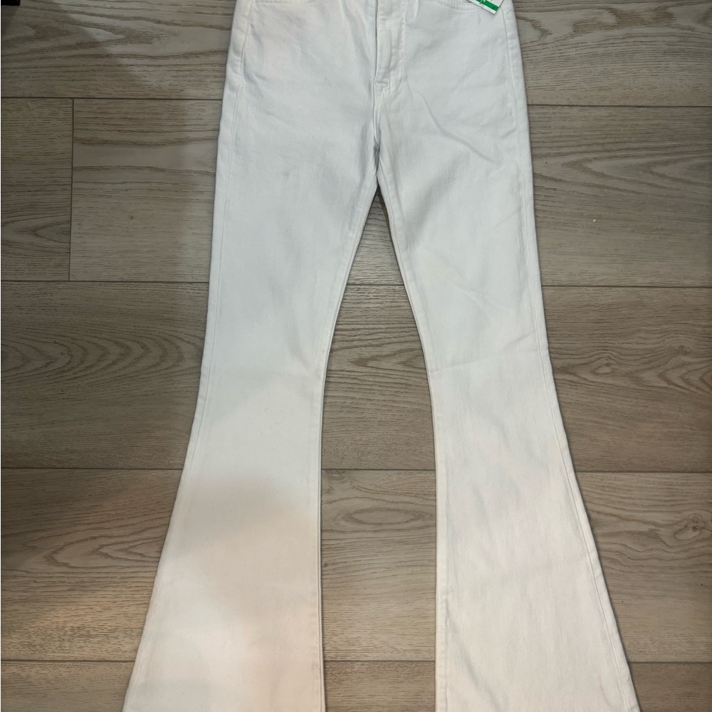 Hudson Jeans White Flare Jeans